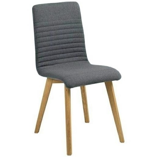 Krzesło AROSA Naturalny/Antracyt
