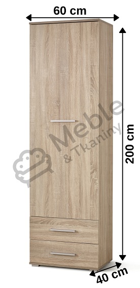 Regał LIMA REG1 Dąb Sonoma