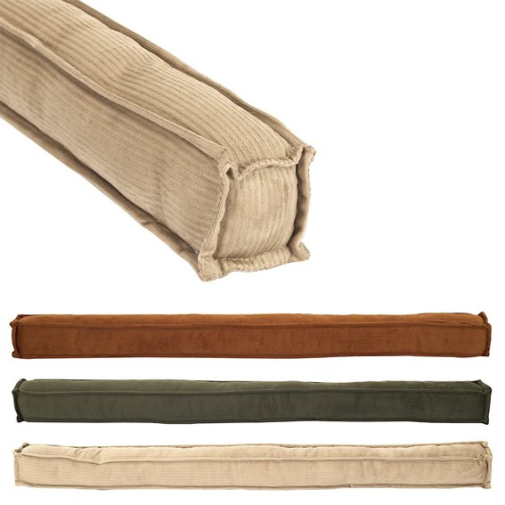 Stoper/Wałek do Drzwi Sztruks Zielony