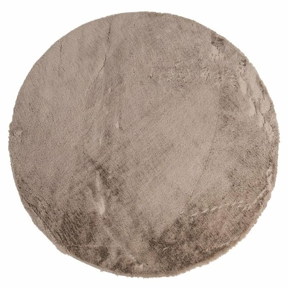 Dywan SAIFO FURRY Fi160cm Brąz