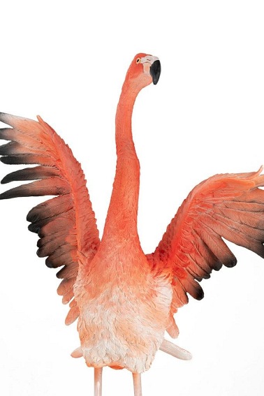 Dekoracja Stojąca Flamingo Road Fly 28x49x66 Różowy