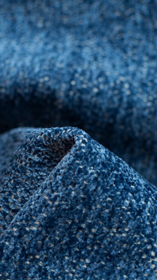 Tkanina RAVEN 86 Niebieski (1 mb)