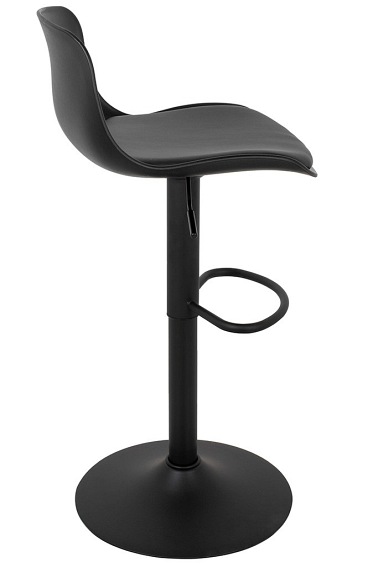 Krzesło Barowe Regulowane STOR TAP Czarny