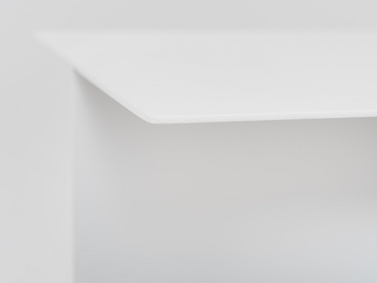 Stolik Oli Metal 30x30x60 Biały