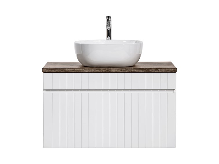 Zestaw Mebli Łazienkowych ICW-B 6254 80cm Biały/Dąb