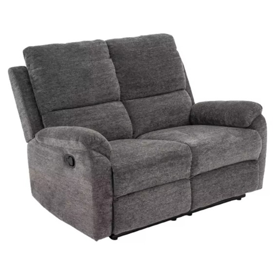 Sofa Rozkładana SPENCER 2 Raven Szary/Czarny