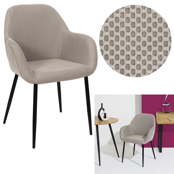 Krzesło LAVIA Szary