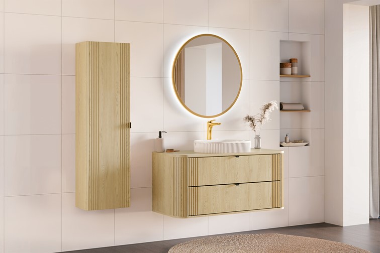 Zestaw Meblowy RIVER 120cm Dąb Cremona