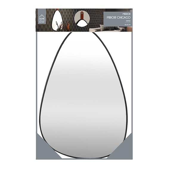 Lustro CHIGAGO Czarny