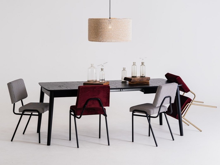 Stół Jadalniany Anton 80x120 Czarny