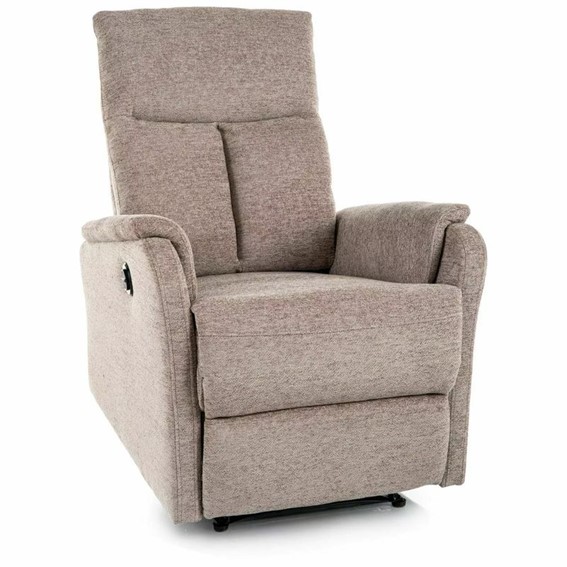 Fotel Rozkładany ATLAS RAVEN Ciemny Beż