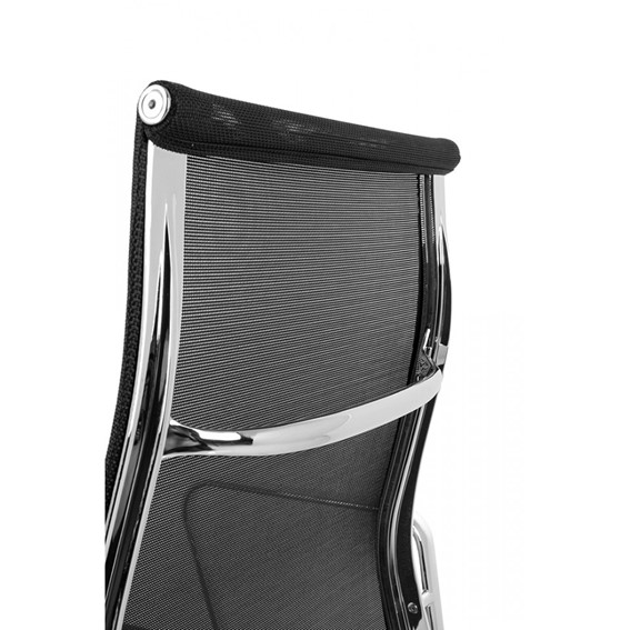 Fotel Biurowy AERON PREMIUM Czarny/Srebrny