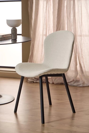 Krzesło ESRA Beżowy/Czarny