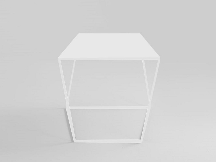 Stół Kawowy Zak Metal 50 Biały