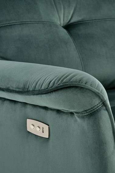 Fotel Rozkładany SEMIR Ciemny Zielony