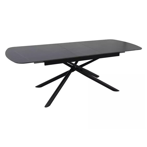 Stół Rozkładany VECTOR (180x220)x90 Czarny Mat