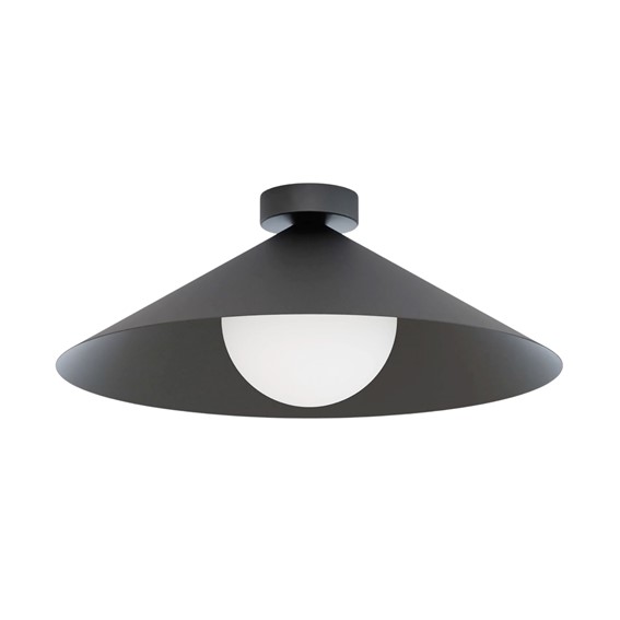Lampa Sufitowa MONO 1M Czarny/Opal
