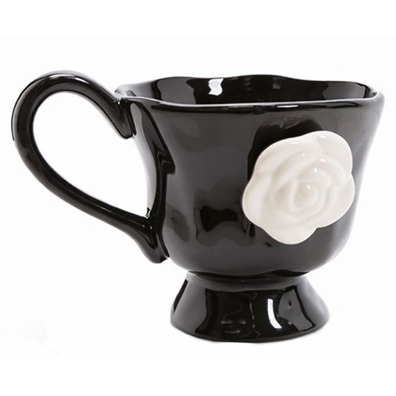 Kubek SHP BIAŁA RÓŻA Czarny