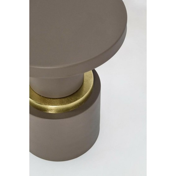 Stolik Kawowy MUDIT fi35 Brązowy