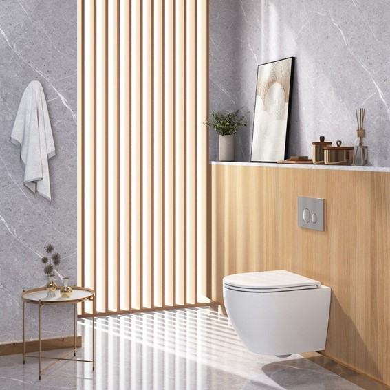 Stelaż Podtynkowy WC Biały