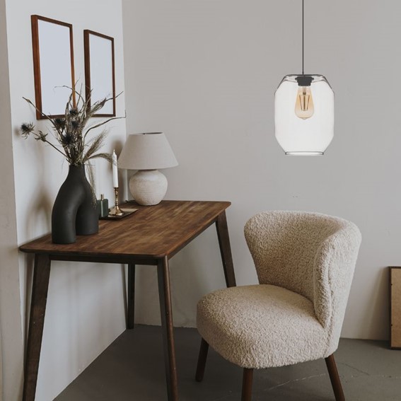 Lampa Wisząca MAXIMO 1A Czarny