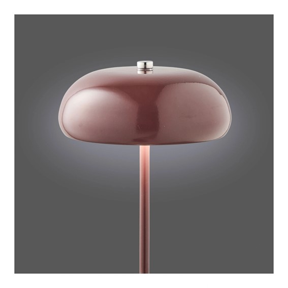 Lampka Nocna MARGATE Bordowy