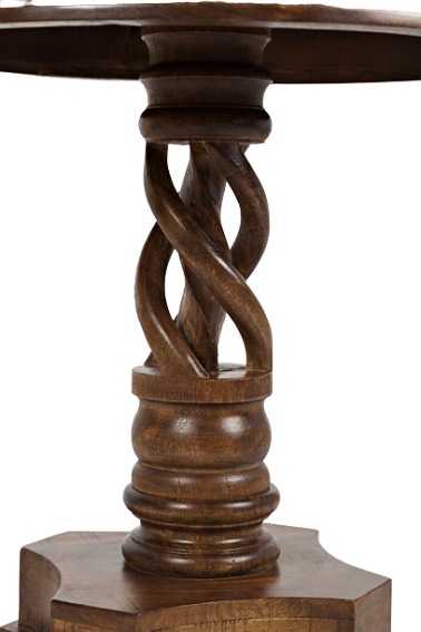 Stolik Avola AV1730-58 76x76x76 Brązowy