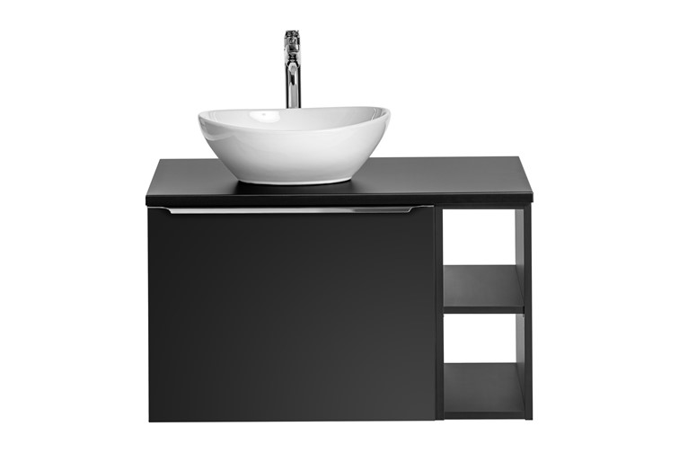 Zestaw Mebli Łazienkowych SFBL B UN.LOLA GW 80cm Czarny