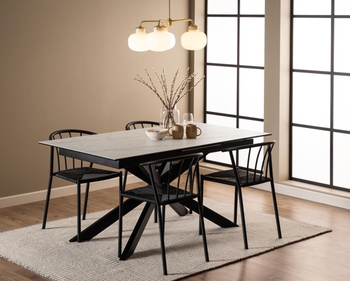 Stół IRWINE 168/210x90cm White Akranes