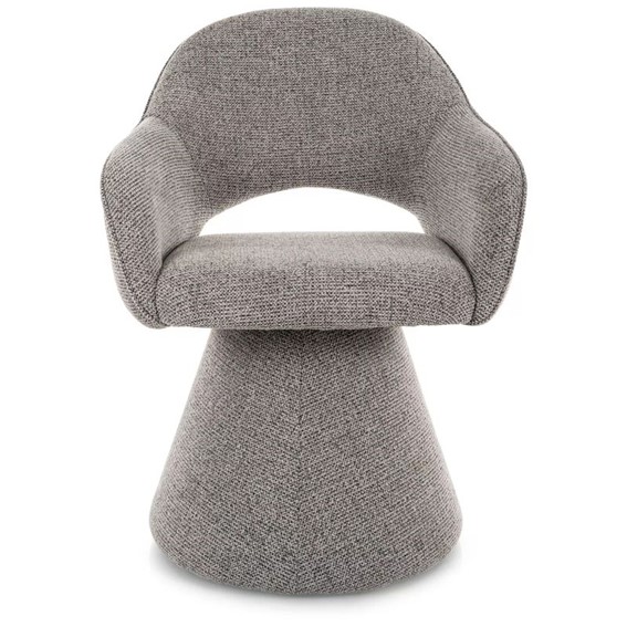 Krzesło RIKU Noelle Szary/Czarny Mat