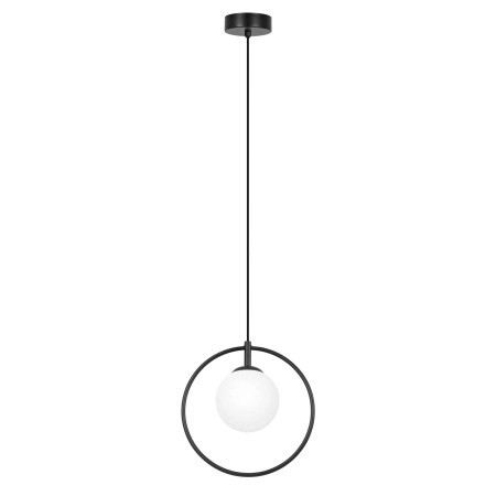 Lampa Wisząca PARVA K-3837 Czarny/Biały