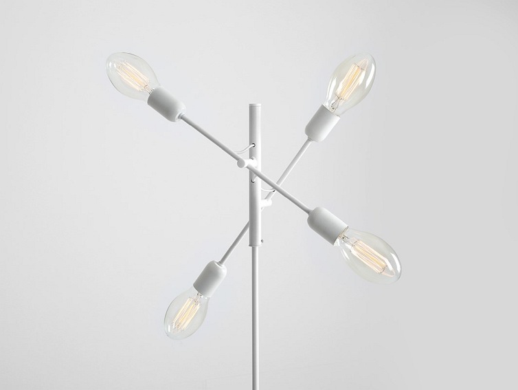 Lampa podłogowa TWIGO FLOOR 4 – biały