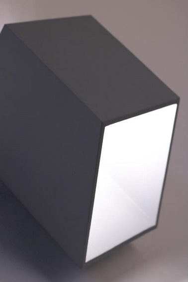 Kinkiet Rubik krótki biały