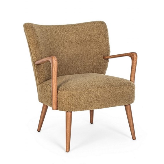 Fotel MORITZ Brązowy