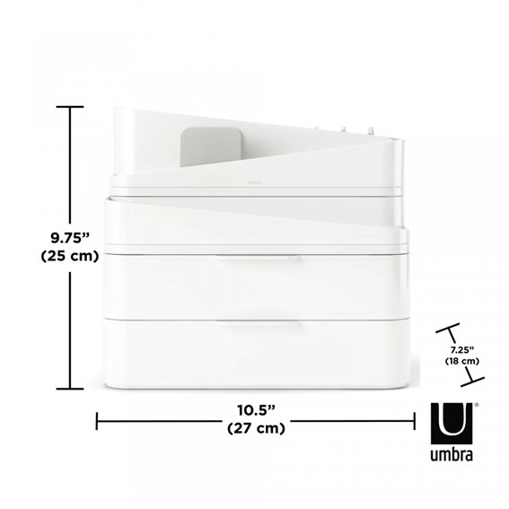 Organizer Kosmetyków GLAM LARGE Biały