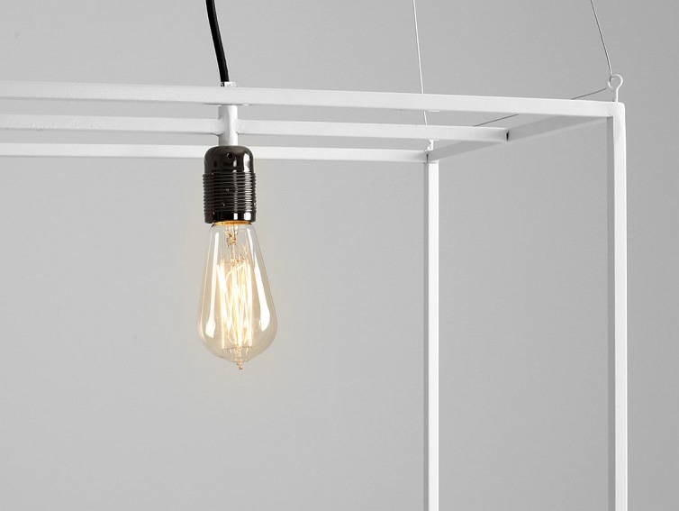Lampa Wisząca METRIC M Biały