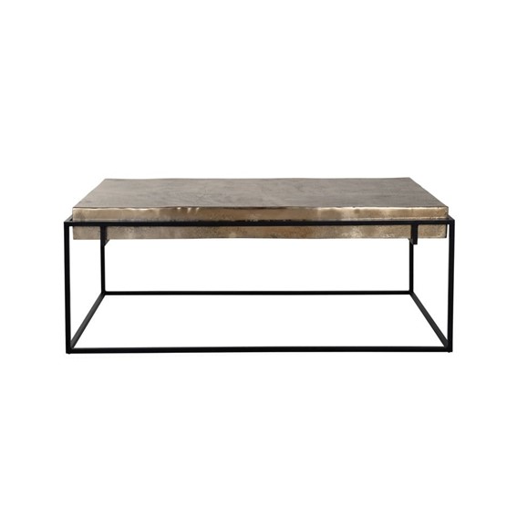 Stolik Kawowy CALLOWAY Czarny/Złoty