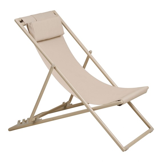 Krzesło Plażowe CURTIS Beżowy