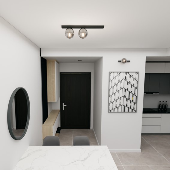 Lampa Sufitowa FIT 2 Czarny/Grafitowy