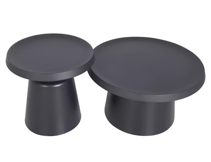 Zestaw Ław RODOS fi50/70 Czarny Mat