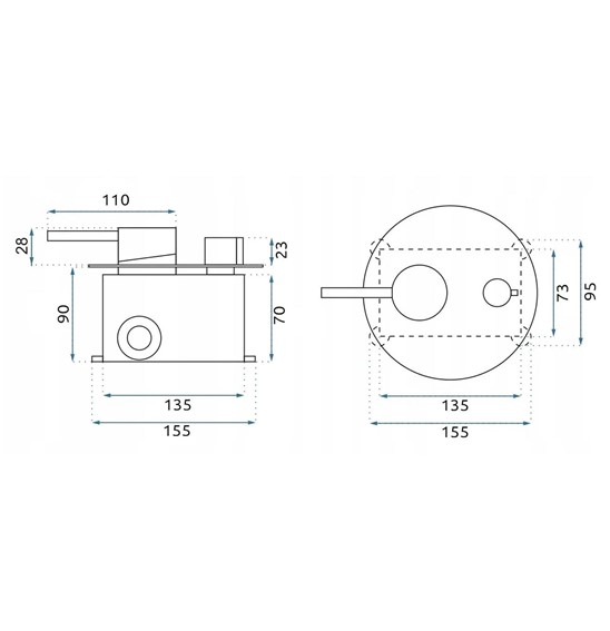 Zestaw Natryskowy Podtynkowy ARGON JS-622711BG Złoty Szczotkowany