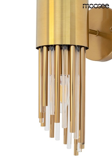 Lampa Ścienna AMADEO Złoty