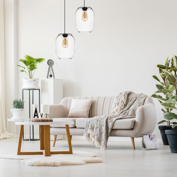 Lampa Wisząca MAXIMO 1A Czarny