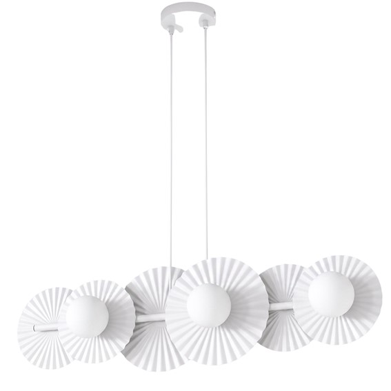 Lampa Wisząca UMBRA 6 Biały/Opal