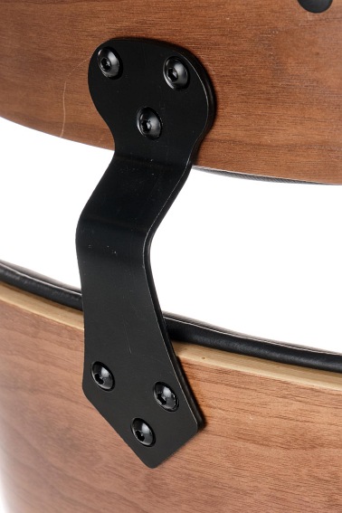 Fotel Obrotowy Ignazio 70x62x119 Orzech/Czarny