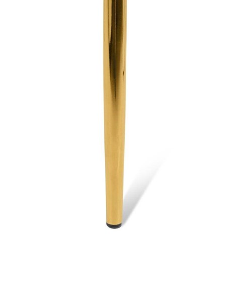 Krzesło TRESSE Złoty/Beżowy