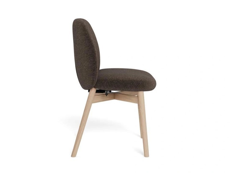 Krzesło JOY Brązowy/Dąb Bielony