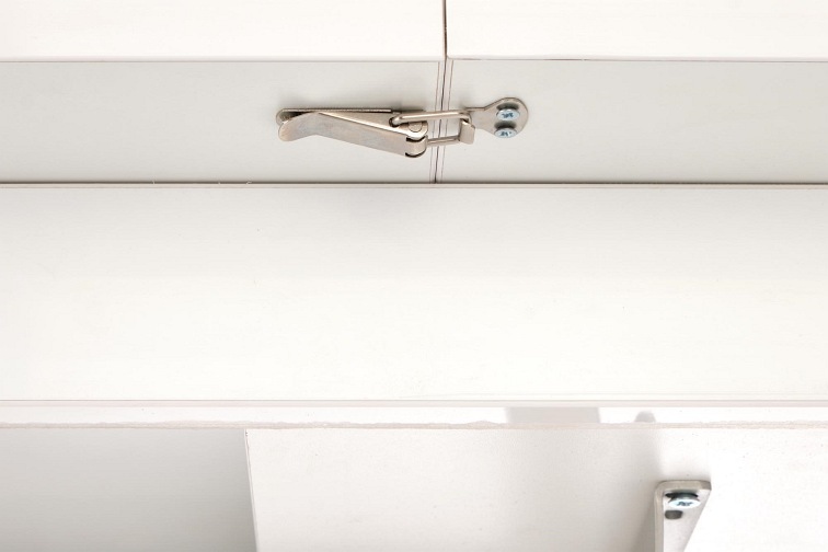 Ławostół Rozkładany BUSETTI (126-167)x70 Biały Mat