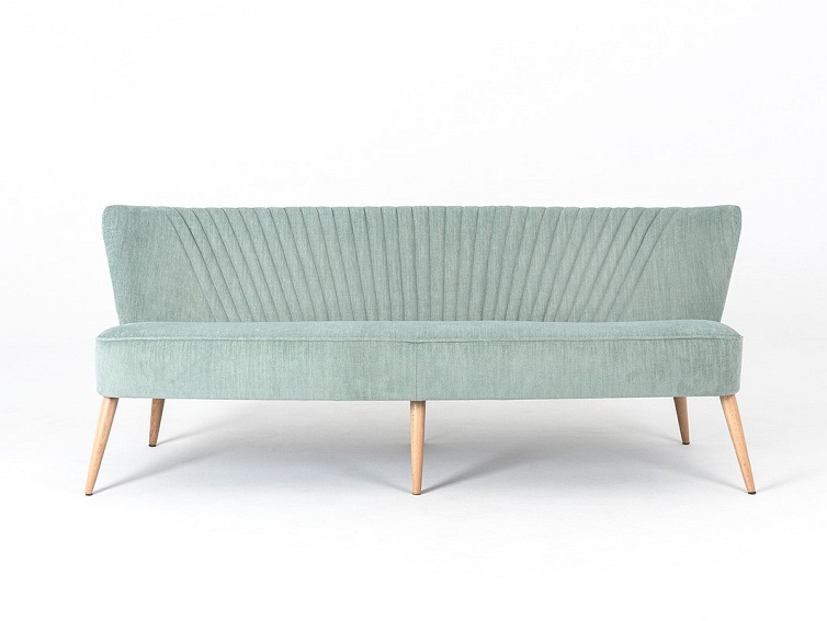Sofa 3 os. Harry 180x65x72 Miętowy/Naturalny