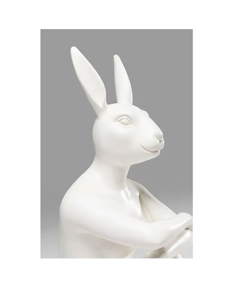 Figurka Dekoracyjna RABBIT Biała